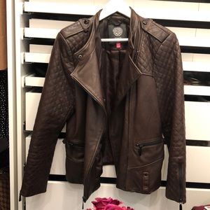 Leather Moto Jacket